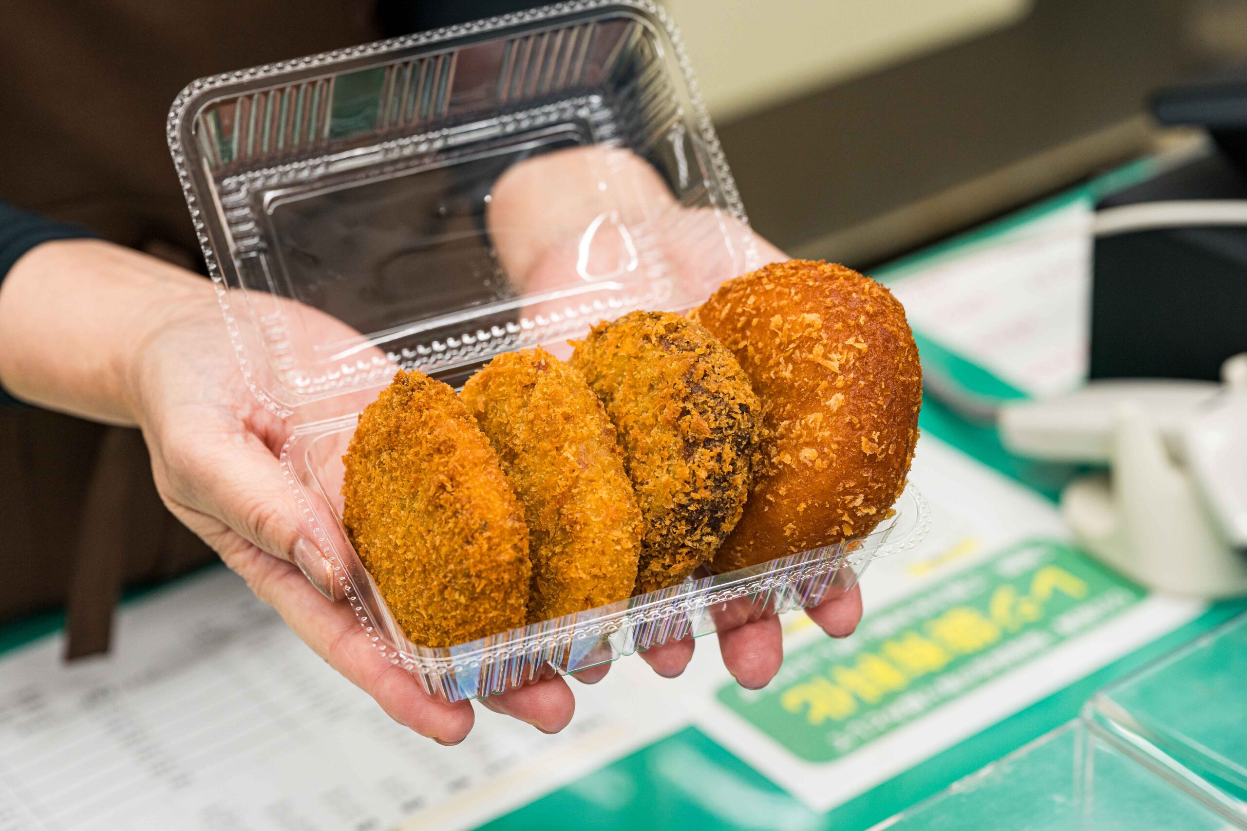 揚げたての揚げ物